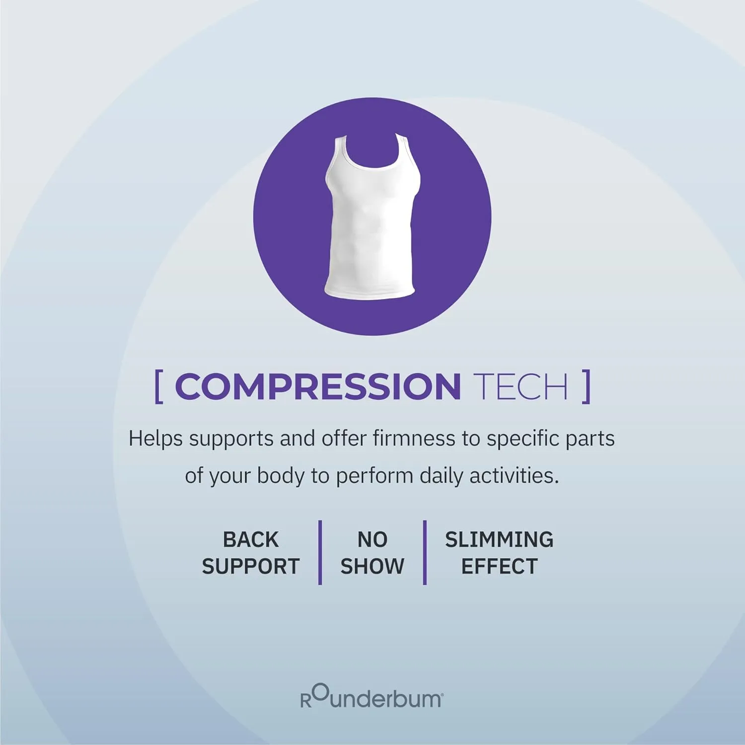 Rounderbum Seamless Compression Tank Top