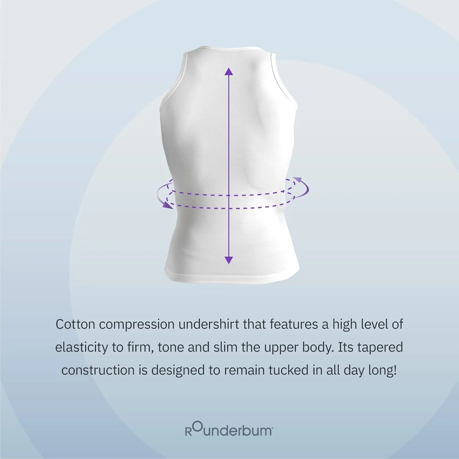 Rounderbum Seamless Compression Tank Top