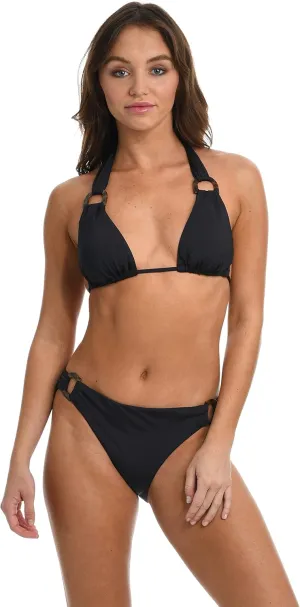 Sunshine 79 Women's Triangle Halter Bikini Swimsuit Top
