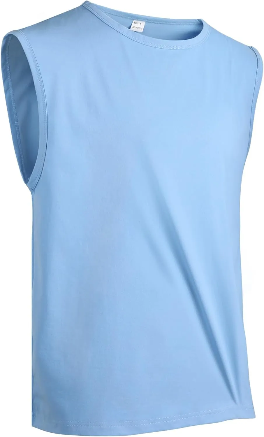 Surenow Men's Workout Tank Tops Athletic Sleeveless T-Shirt Sport Muscle Tank Running Breathable Gym Muscle T-Shirt for Men