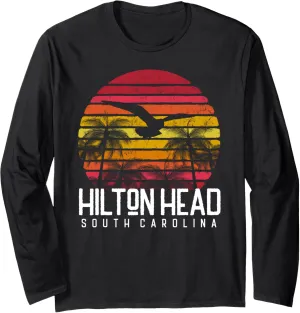 Swim Sunset Long Sleeve T-Shirt