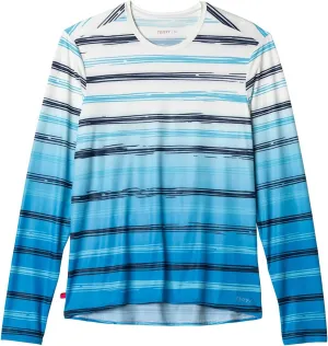 Terry Cycling Jersey Mens Soleil Long Sleeve Bike Top, UPF 50  Sun Top, Moisture Wicking, Quick Dry Hiking Biking Shirt