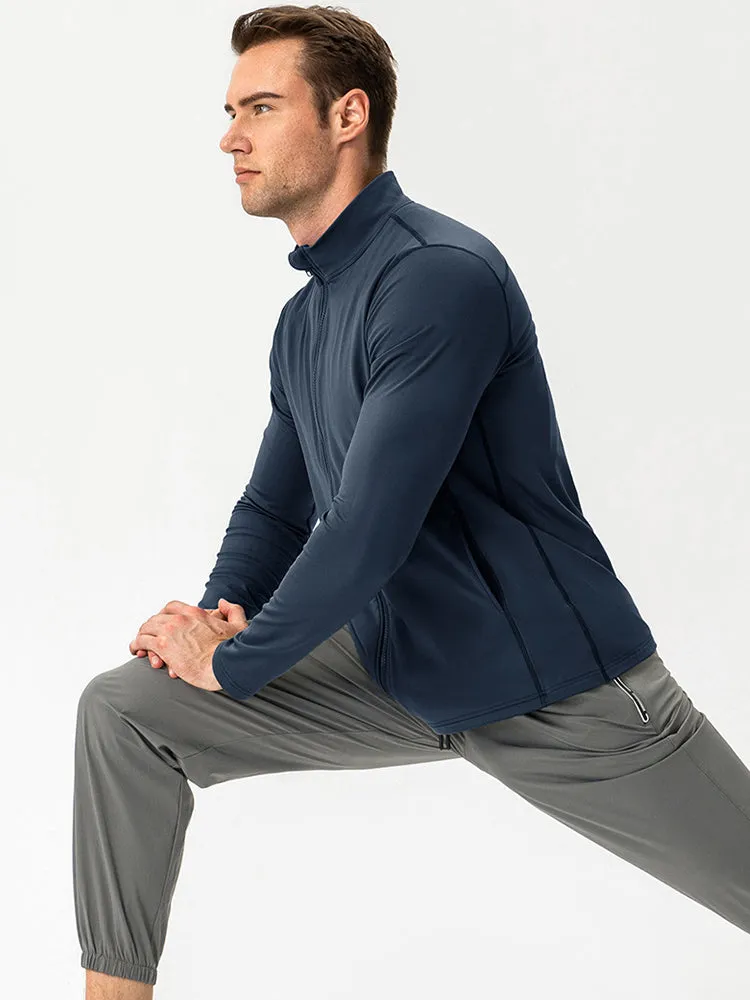 Windproof and Fluff Warm Training Coat for Men