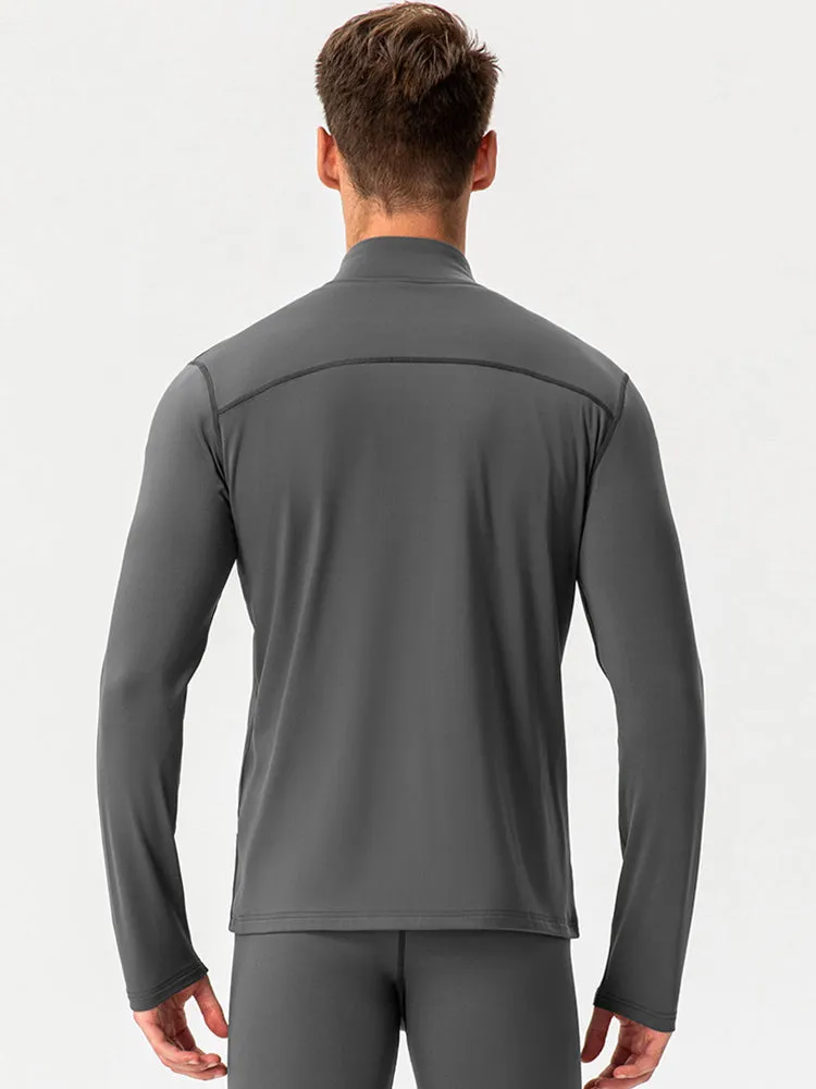 Windproof and Fluff Warm Training Coat for Men