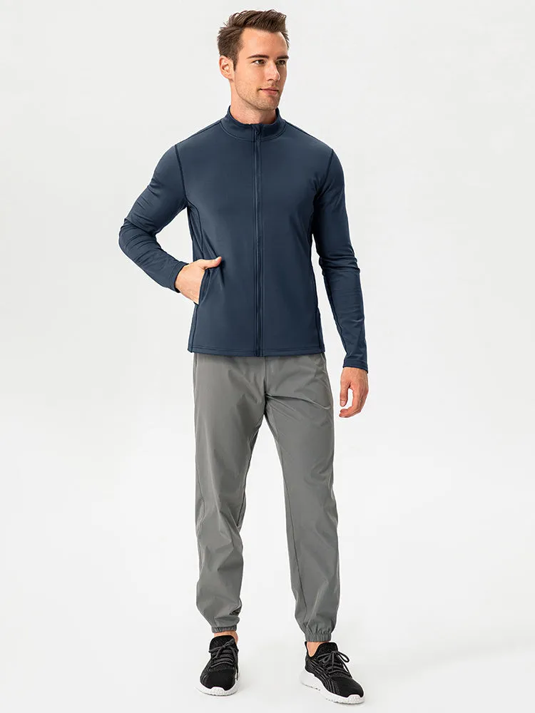 Windproof and Fluff Warm Training Coat for Men