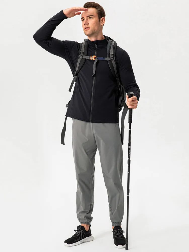 Windproof and Fluff Warm Training Coat for Men