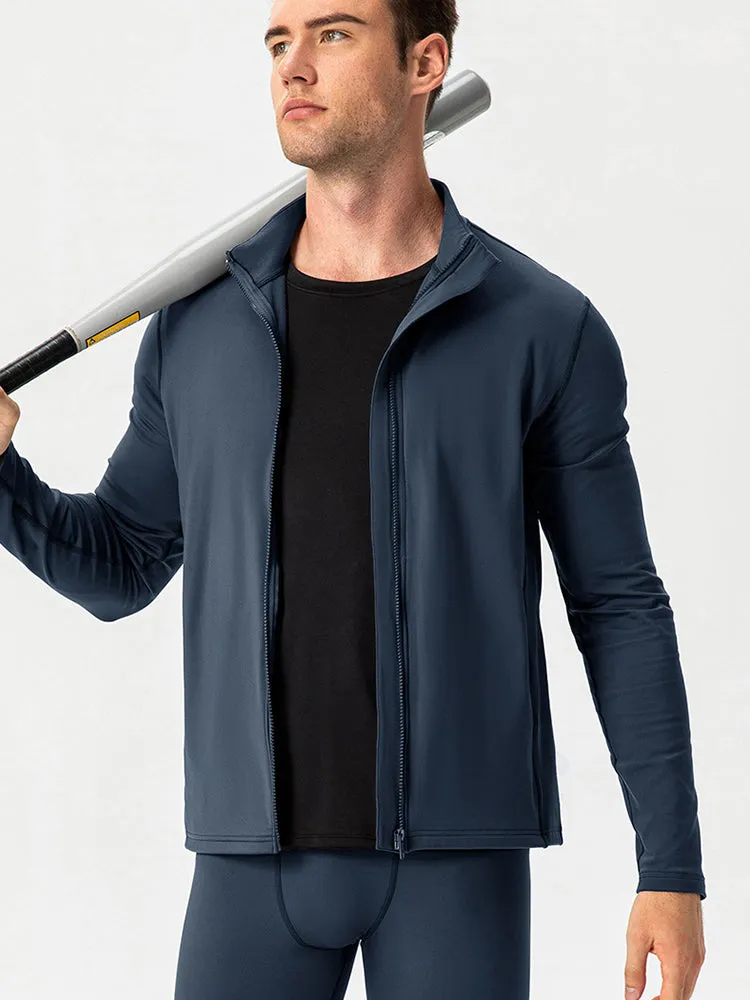 Windproof and Fluff Warm Training Coat for Men