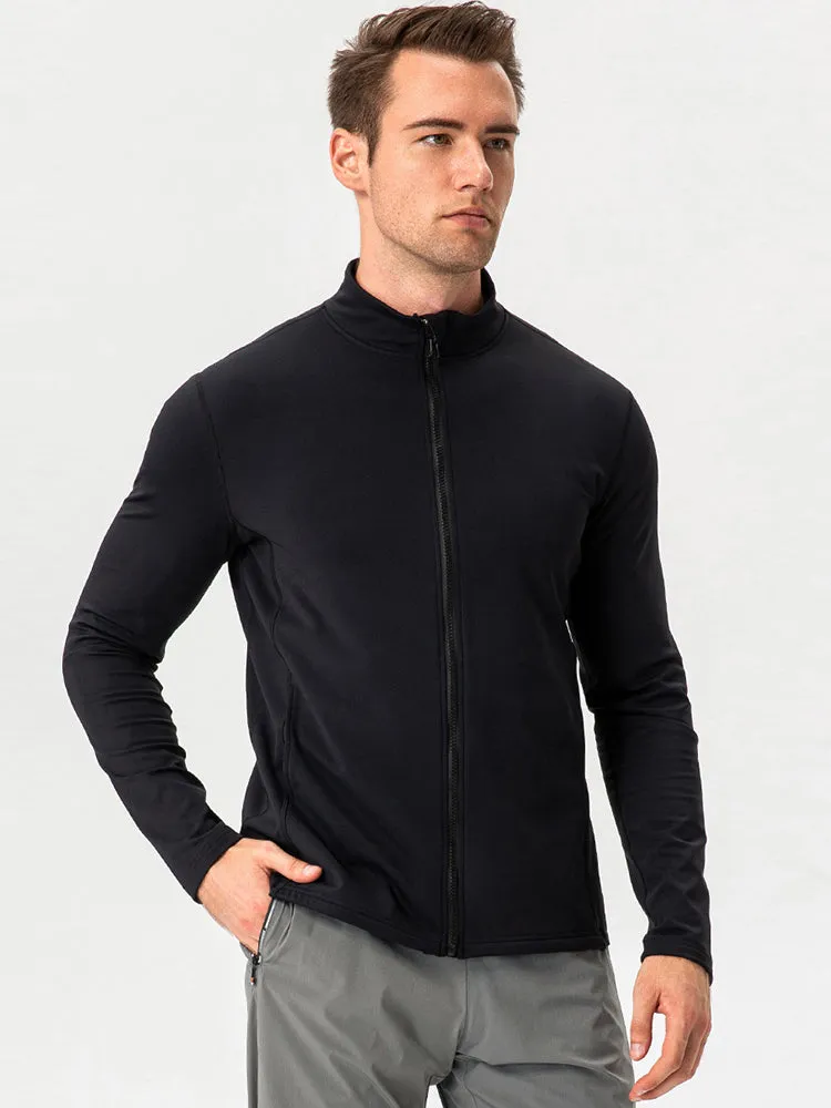 Windproof and Fluff Warm Training Coat for Men