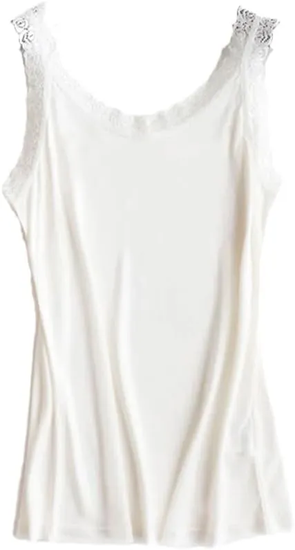 Women Silk Camis Camisoles Bottoming Shirt Sleeveless TOP