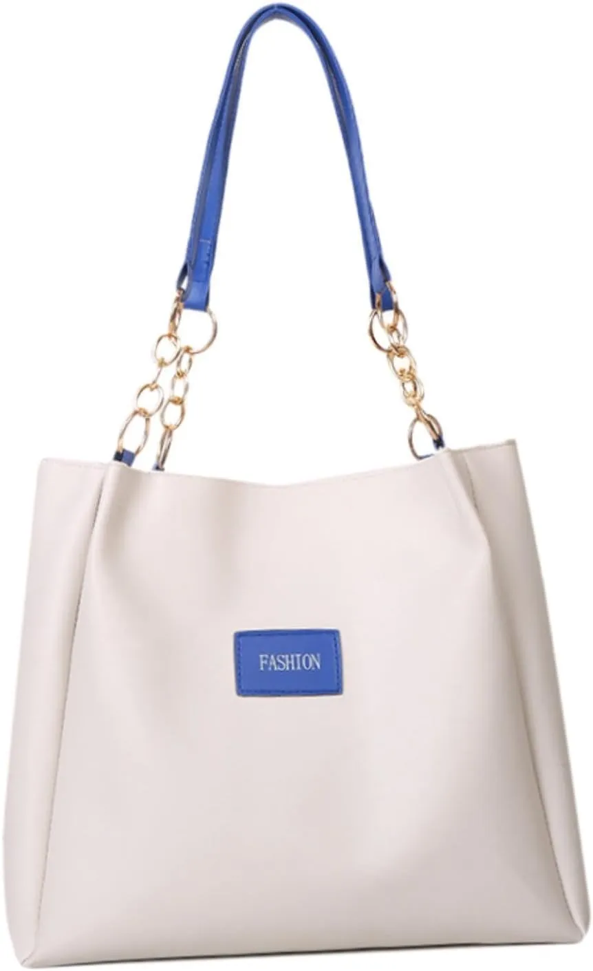 Women Tote Bag PU Leather Shoulder Bag Lightweight Satchel Bag for Party