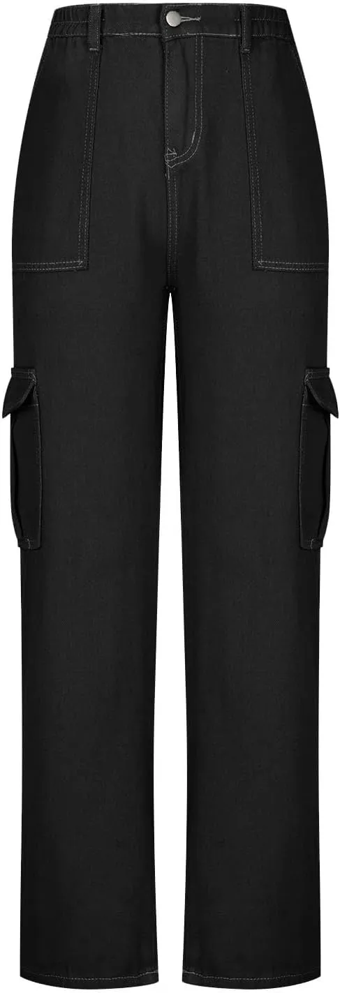 Women's Cinch Bottom Sweatpants High Waisted Casual Workout Athletic Baggy Joggers Lounge Pants with Pockets