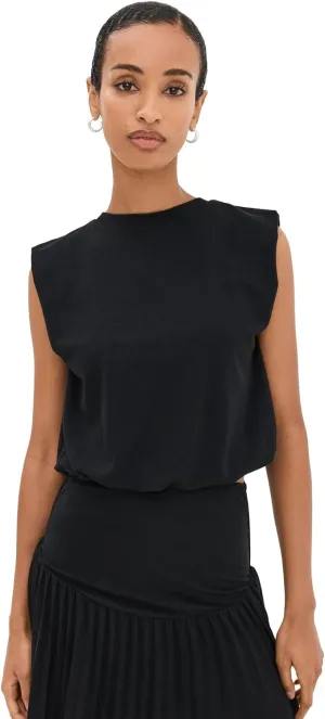 Women's Field of Dreams Top, Onyx, Black, L