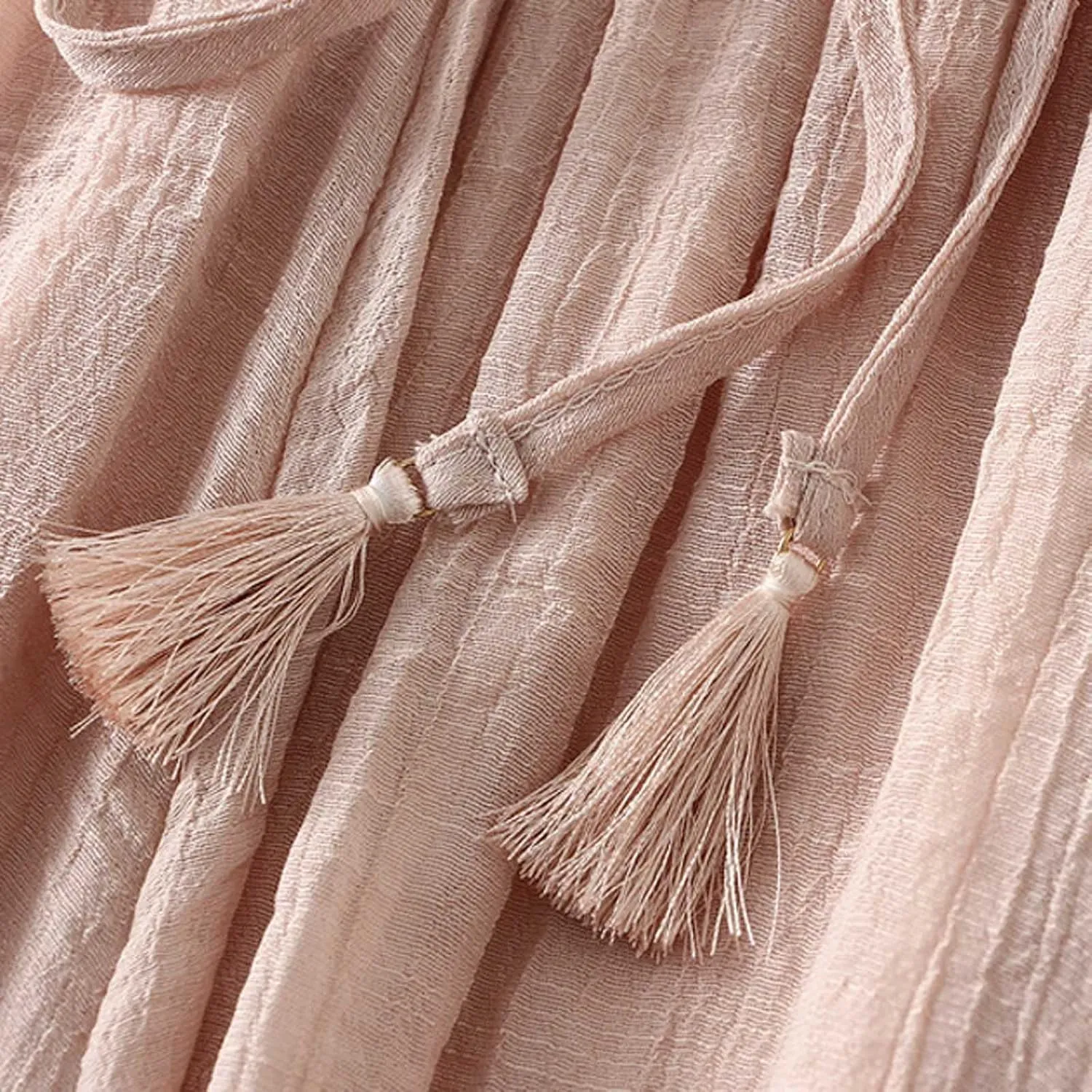 Womens Hot Drawstring Midi Skirt 2024 Summer Cotton Linen Skirts Casual High Waist Swing Skirt Beach Vacation Outfits