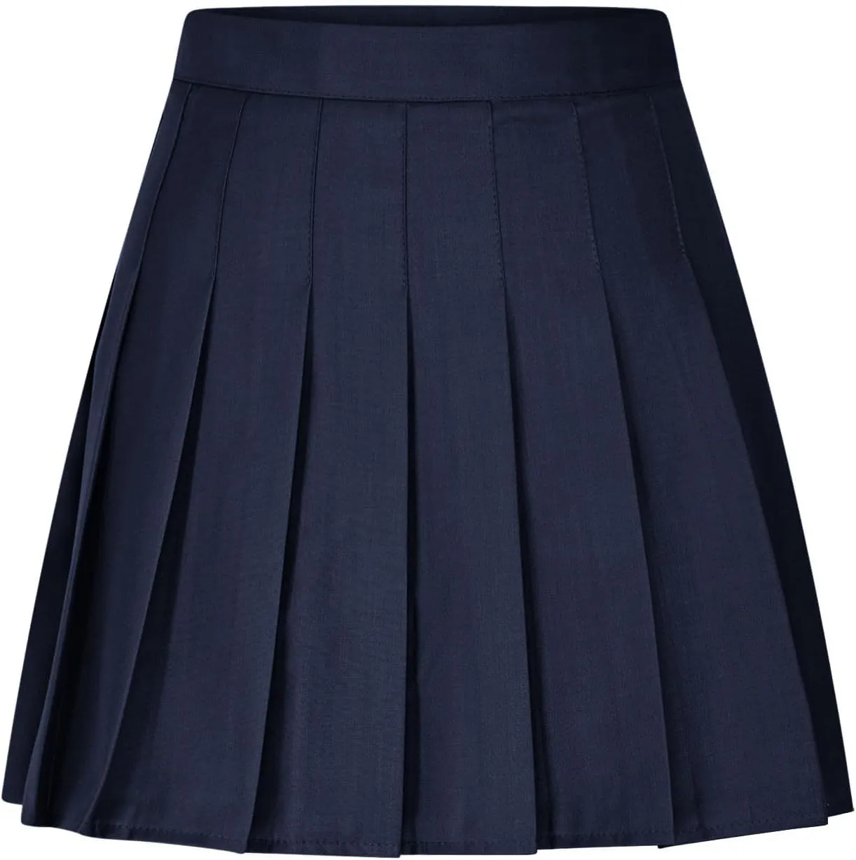 Womens Knee Length Tennis Golf Skirts Summer High Waisted Athletic Workout Skorts Casual Summer Midi Skirt