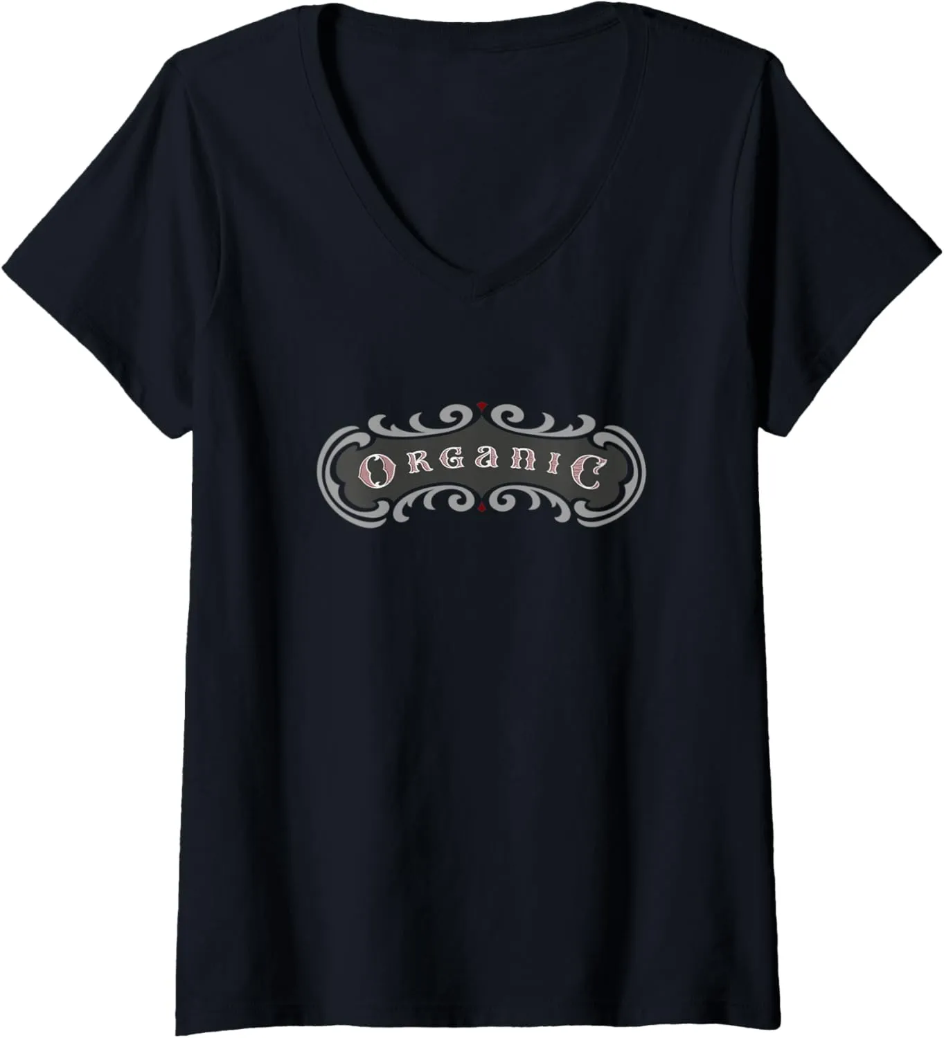 Womens Organic V-Neck T-Shirt