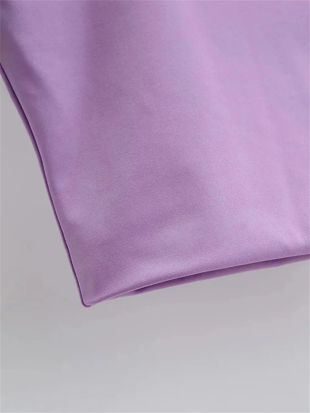 Women's Solid Color Slim Fit Short Camisole Top